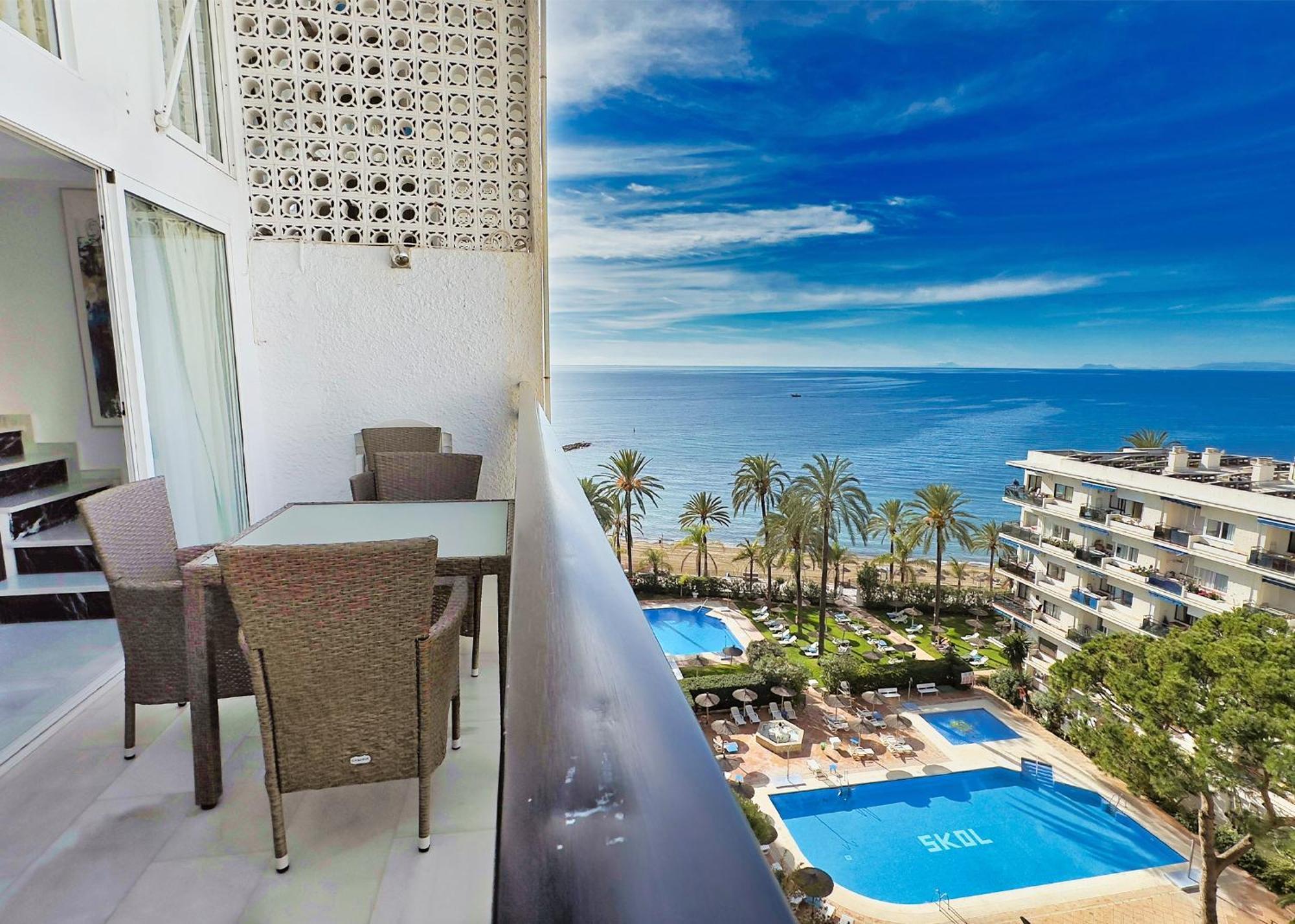 Skol 508 West Facing Duplex Apartment With Amazing Sea Views Marbella Kültér fotó